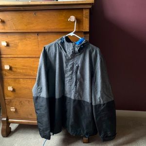 American Eagle men’s jacket - gray/black